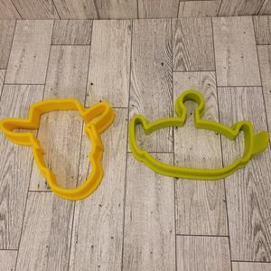 Pampered Chef Disney Pixar Toy Story 4 Pancake Molds Set Of 2